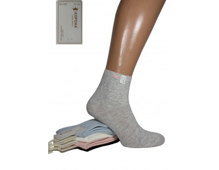 Стрейчевые женские носки КОРОНА средней высоты Арт.: BY-257-5 / THP /
