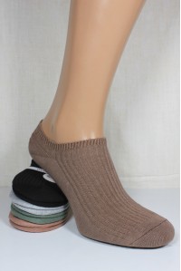 Стрейчевые женские носки ШУГУАН с просиликоненным задником Арт.: B2564