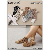 Стрейчеві жіночі шкарпетки КОРОНА, укорочені, Арт.: BY5557-3