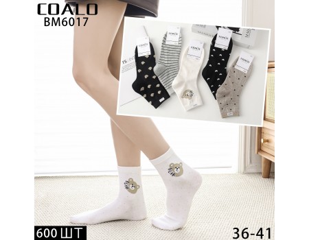 Стрейчевые женские носки Coalo высокие Арт.: BM6017