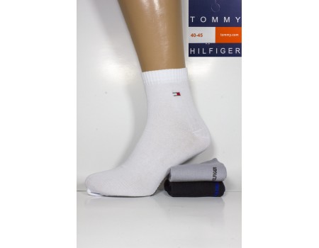 Стрейчевые мужские носки TOMMY HILFIGER / 1069 / средней высоты Арт.: 573699-69