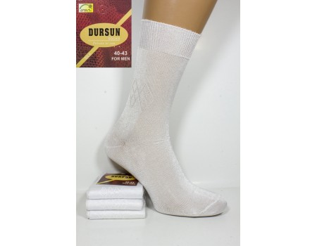 Шелковые мужские носки DURSUN высокие Арт.: 4066
