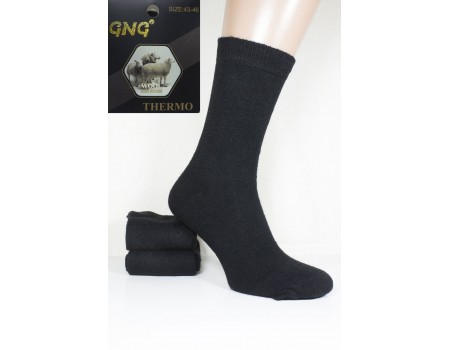 Шерстяные мужские носки GNG Wool Thermo высокие Арт.: 2823 / Упаковка 12 пар /