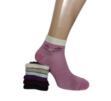 Стрейчевые женские носки Sanbella средней высоты Арт.: 31685-1 / Моська кота /