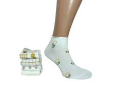 Стрейчевые модальные женские носки в сеточку ШУГУАН короткие Арт.: B2946-2