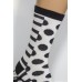 Стрейчевые женские носки KARDESLER высокие Арт.: 1228V-3 / Пузырьки + полоски /