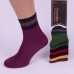 Стрейчевые женские носки на компрессионной резинке КОРОНА высокие Арт.: BY203-5