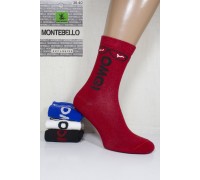 Стрейчевые женские носки MONTEBELLO Ф3 высокие Арт: 7422VD-5 / 0-0 OMG /