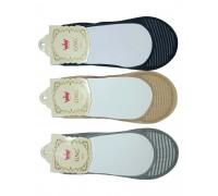 Стрейчеві жіночі сліди з мікросіткою GNG ультракороткі Арт.: 012