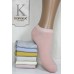 Стрейчевые женские носки КОРОНА укороченные Арт.: B2340 / Ассорти цветов /