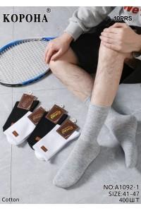 Стрейчевые мужские носки КОРОНА высокие Арт.: A1092-1