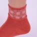Стрейчевые женские носки КОРОНА средней высоты с люрексовой вставкой Арт.: BY201-3