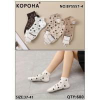 Стрейчевые женские носки КОРОНА укороченные Арт.: BY5557-4