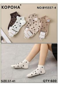 Стрейчеві жіночі шкарпетки КОРОНА, укорочені, Арт.: BY5557-4