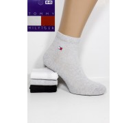 Стрейчевые мужские носки в сеточку TOMMY HILFIGER / 1047CS / средней высоты Арт.: 573636-31