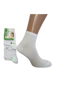 Бамбуковые женские носки MARJINAL средней высоты Арт.: 54253SV / Белый /