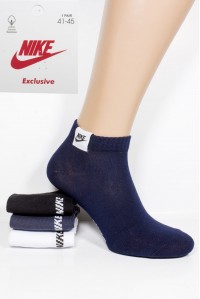 Стрейчевые мужские носки NIKE с биркой / 0061 / укороченные Арт.: 687836-99