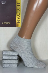 Стрейчевые мужские носки в сеточку укороченные ШУГУАН Арт.: A929-3