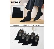 Бавовняні чоловічі шкарпетки DMDBS високі Арт.: AS25 / Чорний /