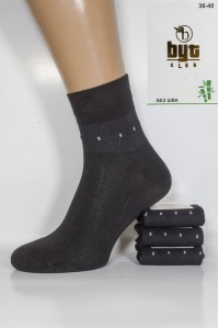 Бамбуковые женские носки Byt Club высокие с трафаретом Арт.: 8585-1 / Ромб + точка /