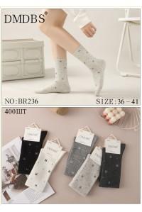 Стрейчеві жіночі шкарпетки DMDBS високі Арт.: BR236