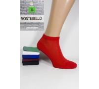 Стрейчевые мужские носки в сеточку MONTEBELLO Ф3 короткие Арт: 7422KС