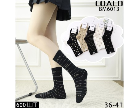 Стрейчевые женские носки Coalo высокие Арт.: BM6013