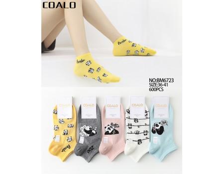 Стрейчевые женские носки Coalo короткие Арт.: BM6723