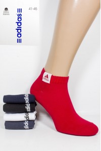 Стрейчевые мужские носки ADIDAS с биркой / 0061 / укороченные Арт.: 327836-99