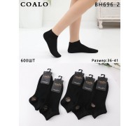 Стрейчевые женские носки Coalo короткие Арт.: BH696-2 / Черный /