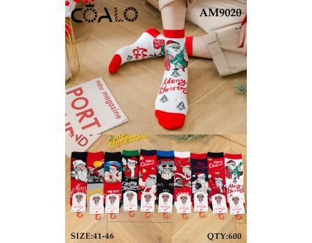 Стрейчевые мужские носки / Новый год / DMDBS высокие Арт.: AM9020