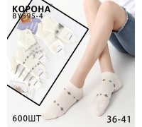 Стрейчевые женские носки КОРОНА средние Арт.: BY595-4