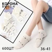 Стрейчевые женские носки КОРОНА средние Арт.: BY595-4