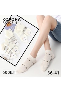 Стрейчевые женские носки КОРОНА средние Арт.: BY595-4