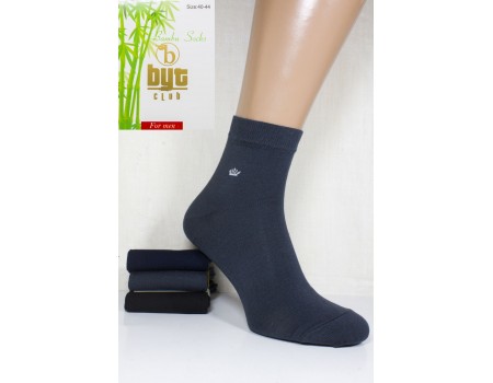 Стрейчевые бамбуковые мужские носки BYT CLUB средней длины Арт.: 1240-36/1 / Упаковка 12 пар /
