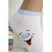 Стрейчевые женские носки КОРОНА укороченные Арт.: B2360 / Резинка люрекс /