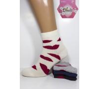 Стрейчевые женские носки DUCKS SOCKS средней высоты Арт.:8005.60-4 / Губы /