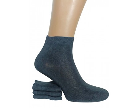 Стрейчевые бамбуковые женские носки KARSEL средней длины Арт: 85827 / Черный /