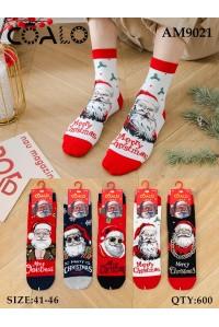 Стрейчевые мужские носки / Новый год / DMDBS высокие Арт.: AM9021