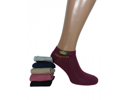 Стрейчевые женские носки Pier Esse короткие Арт.: 84588 / QUEEN /