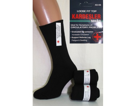 Махровые мужские компрессионные носки KARDESLER высокие Арт.: 0877 / Упаковка 12 пар /