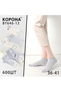 Стрейчевые женские носки КОРОНА средние Арт.: BY646-13