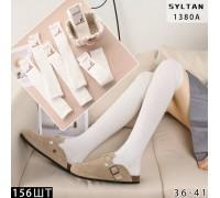 Вовняні жіночі заколеновки SYLTAN Арт.: 1380 / Білий /