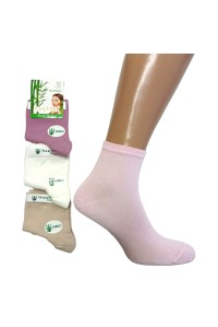 Бамбуковые женские носки MARJINAL средней высоты Арт.: 54253SV / Пастельное ассорти /