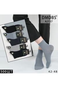 Шовкові чоловічі шкарпетки DMDBS середньої висоти Арт.: AJ137