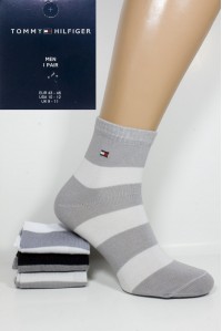 Стрейчевые мужские носки TOMMY HILFIGER средней высоты Арт.: 577836-51