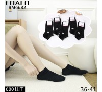Стрейчевые женские носки Coalo короткие Арт.: BM6682 / Черный /
