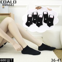 Стрейчеві жіночі шкарпетки Coalo короткі Арт.: BM6682 / Чорний /