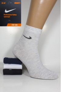 Стрейчевые женские носки NIKE / 1069 / средней высоты Арт.: 683699-69