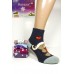Махровые женские носки травка НАТАЛИ средней высоты Арт.: B5005-3 / Упаковка 10 пар /